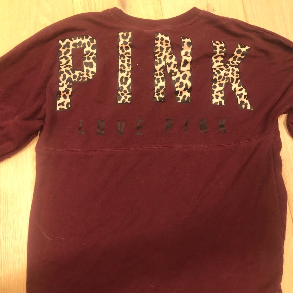 Victoria’s Secret pink long-sleeved